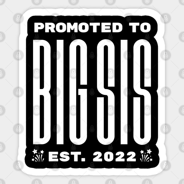 Promoted to Big Sis Soon to be Sister Baby Announcement Sticker by PrettyVocal